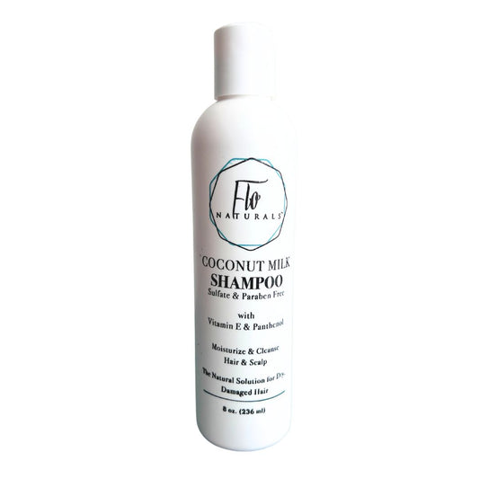 Flo Naturals Coconut Milk Shampoo